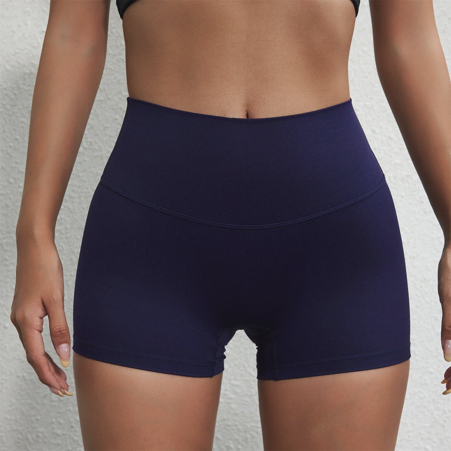 Hoge Taille Compressie Sportshorts voor Dames - Squat Proof & Zacht