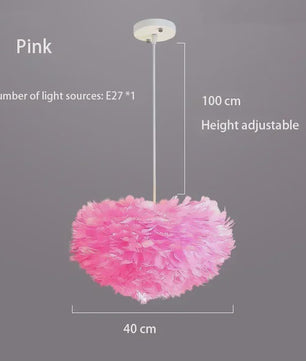 Nordic Veer Plafondlamp - Sfeervolle LED Hanglamp voor Woonkamer, Slaapkamer & Eetkamer