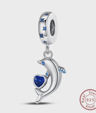 925 Sterling Zilver Charms: Walvishaai, Zeepaardje & Dolfijn - Luminous DIY Sieraden & Cadeaus
