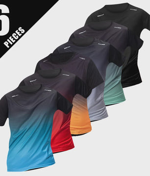 Heren Zomer T-shirt Korte Mouw - Sneldrogend & Ademend Sportshirt