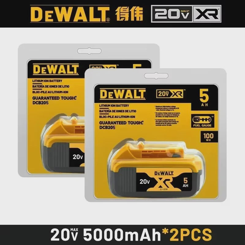 DeWalt 20V MAX XR 6.0Ah Lithium Accu - DCB206 - Snel Opladen