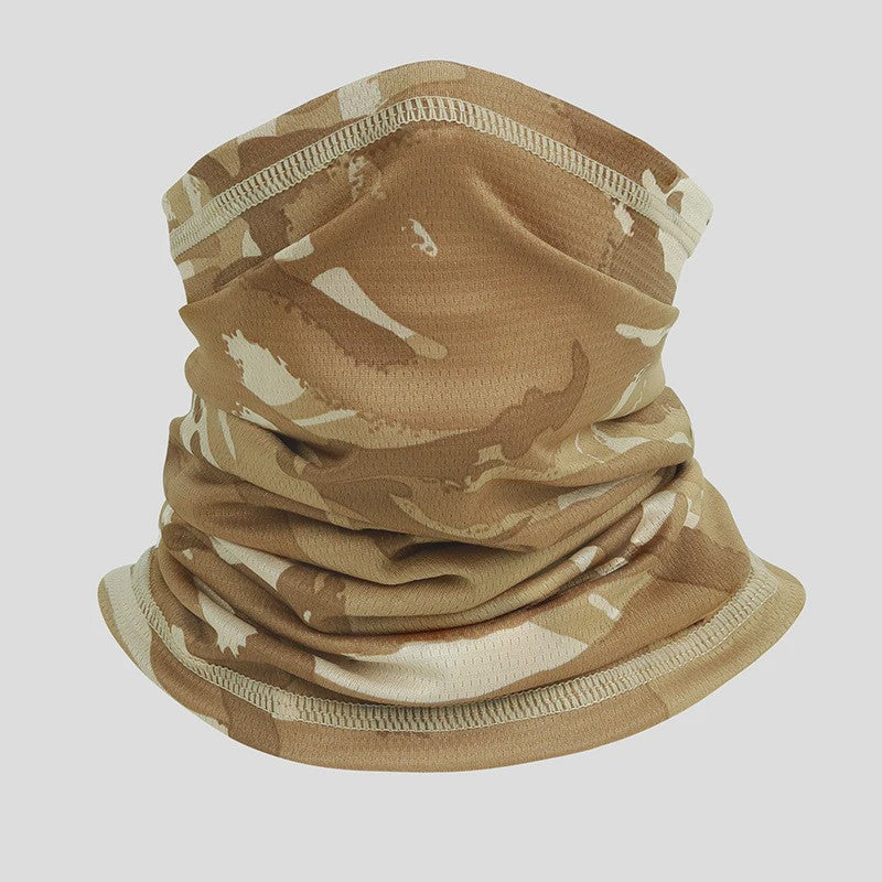 Veelzijdige Camouflage Nekwarmer & Buff - Ademend & UV Beschermend voor Outdoor Sport