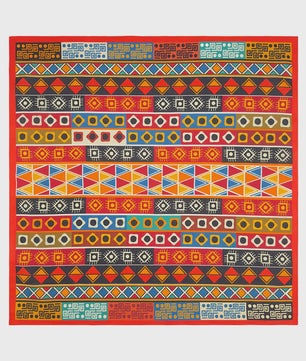 Unisex Katoenen Bandana met Dierenprint & Paisley Motief - Veelzijdig te Dragen