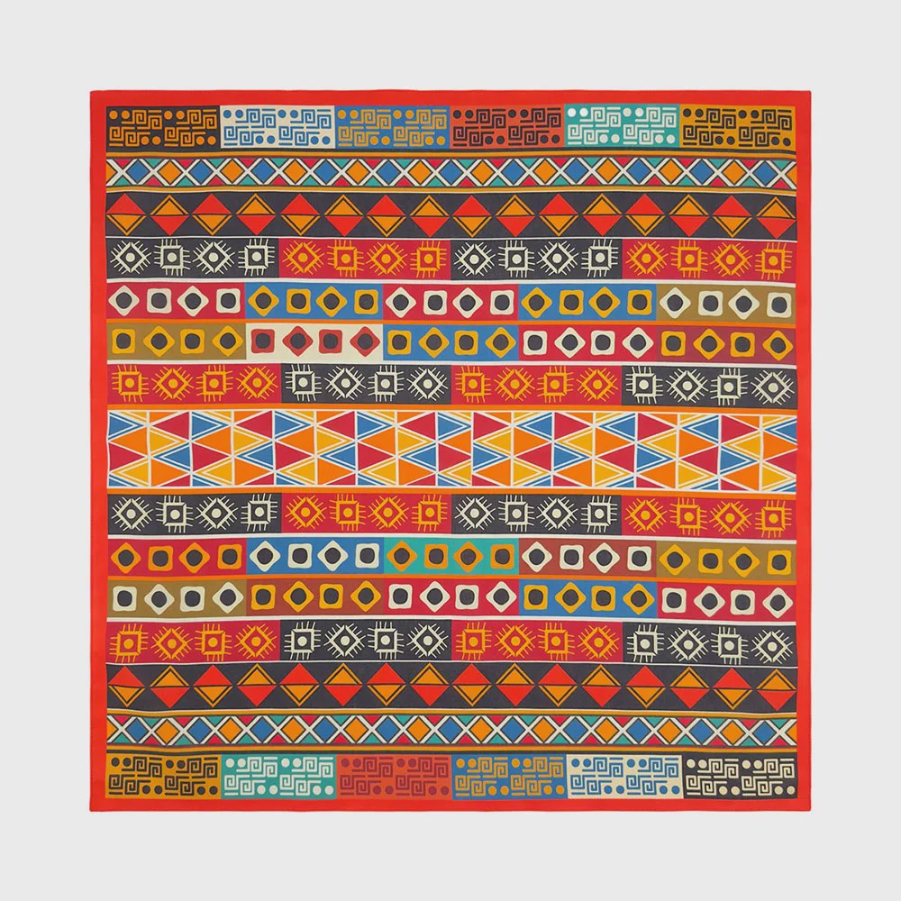 Unisex Katoenen Bandana met Dierenprint & Paisley Motief - Veelzijdig te Dragen