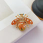 Luxe Bijen Broche met Kristallen - Vintage Baroque Stijl