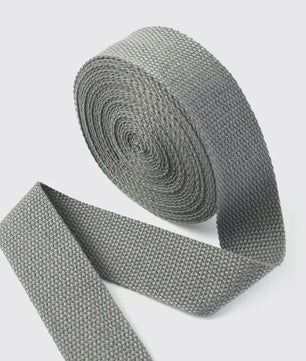 4 Meter Katoenen Band - 1.3mm Dikke Webbing voor Tassen, Riemen & DIY Projecten (20-50mm Breed)