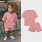 Zomer Set Kinderen: T-shirt met Korte Broek - Jongens & Meisjes Sportkleding Outfit