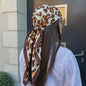 Luxe Zijden Vierkante Sjaal 90x90cm - Stijlvol Foulard voor Dames