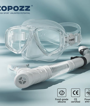 COPOZZ 2025 Duikmasker Set met Snorkel - Anti-Condens, Verstelbaar, Volwassenen