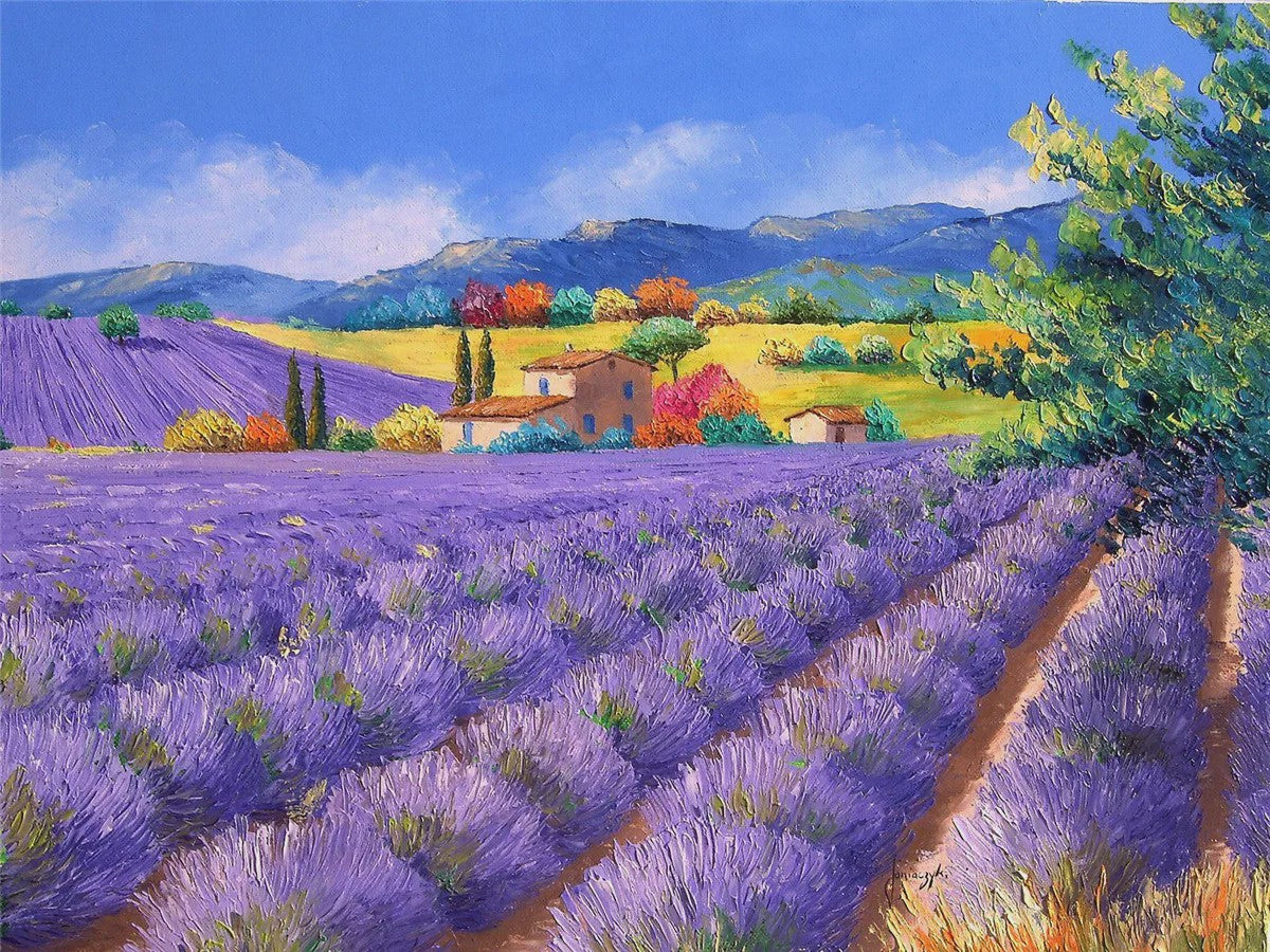 500 Stukjes Puzzel: Prachtige Landschap & Olieverf Kunst - Ontspanning voor Volwassenen & Familie