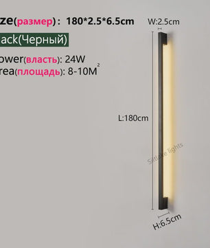 Moderne Scandinavische LED Wandlamp - Stijlvolle Verlichting voor Woonkamer & Slaapkamer