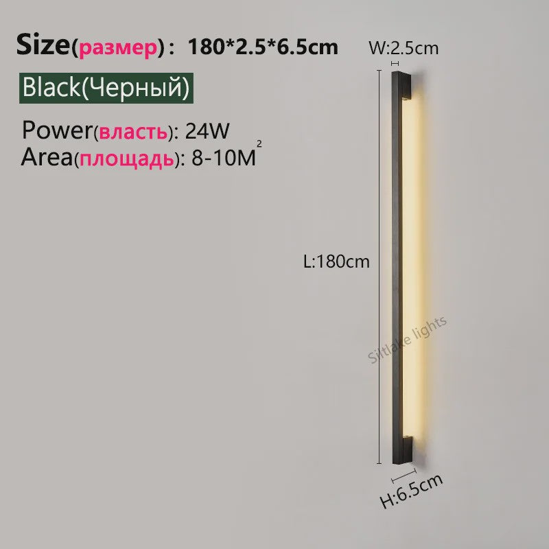 Moderne Scandinavische LED Wandlamp - Stijlvolle Verlichting voor Woonkamer & Slaapkamer