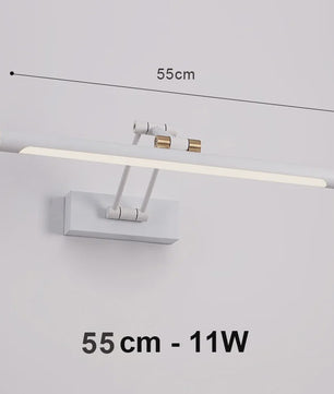 Moderne LED Spiegel Lamp - Wandlamp Badkamer/Slaapkamer - 43cm/58cm