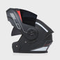 BLD Modulaire Flip-Up Motorhelm met Dubbele Lens - Veiligheid & Comfort voor Motocross