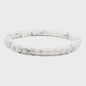Elastische Charm Armband met Natuursteen Kralen: Lavasteen & Tijgeroog (6/8/10mm) - Voor Dames en Heren