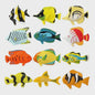 Plastic Dieren Speelgoed Collectie: Zee, Land & Insecten Miniatuur Set voor Kinderen