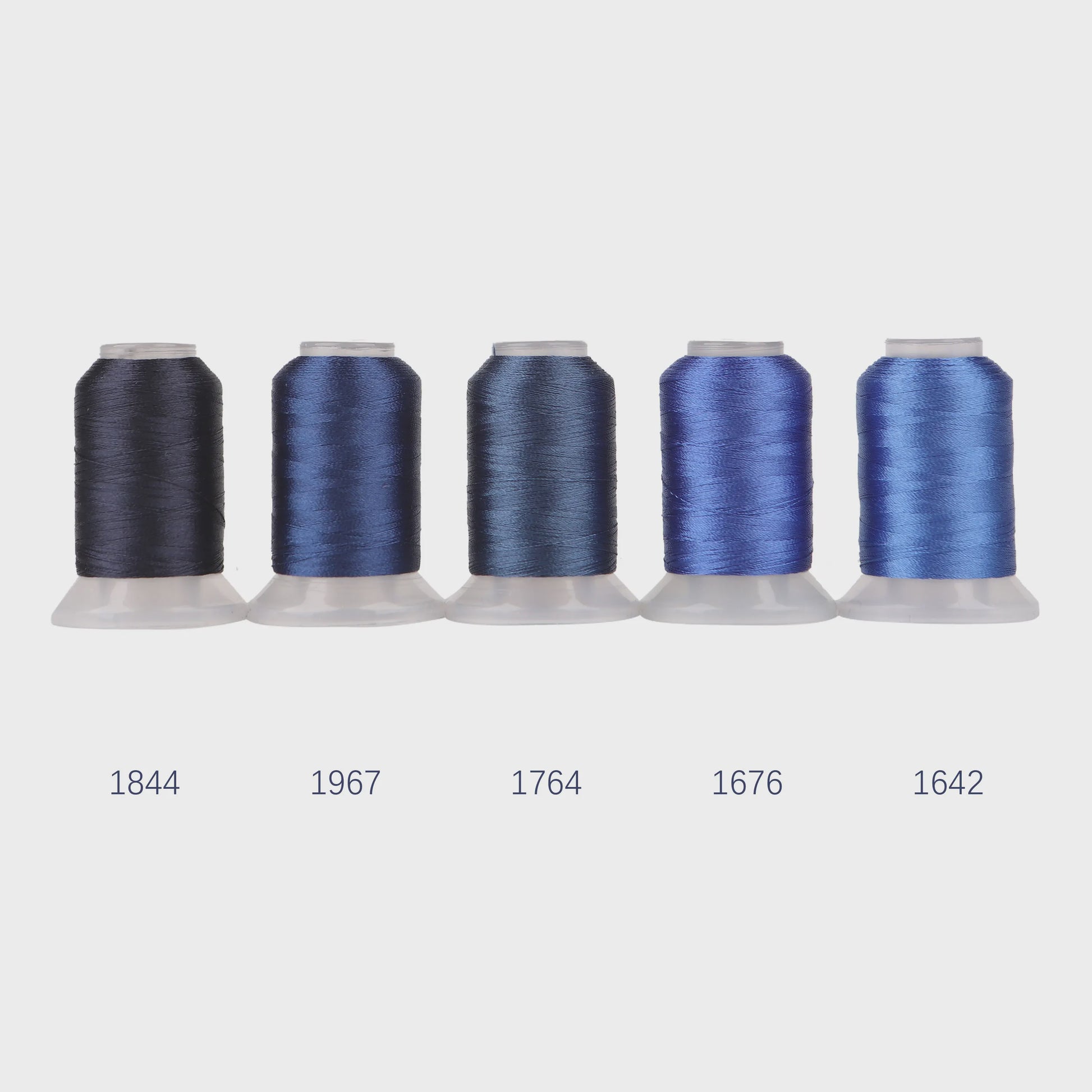 80 Kleuren Premium Polyester Borduurzijde Set - 500M Spoelen voor Huisborduurmachines