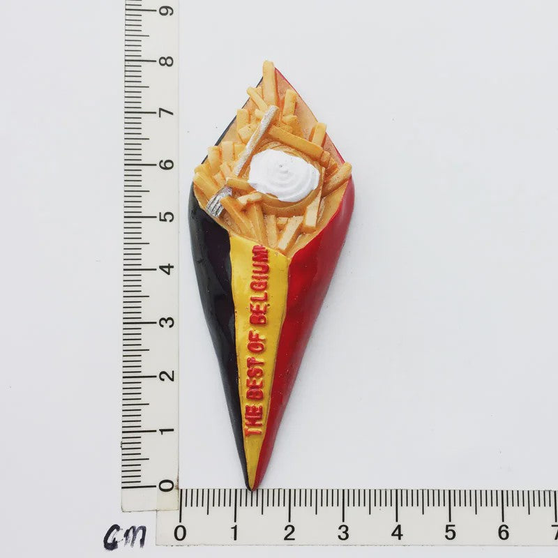 België Koelkastmagneet - Souvenir & Reistafel voor Huisdecoratie