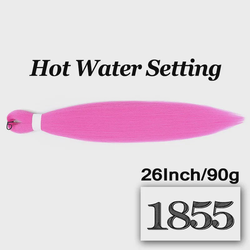 Pre-stretched Braiding Hair 26 Inch - Synthetische Haarverlengingen voor Crochet Braids in Kleuren