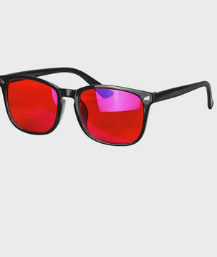 SHINU Slaapbril met Rode Lens: Blokkeert 99% Blauw Licht voor Betere Slaap en Minder Oogvermoeidheid