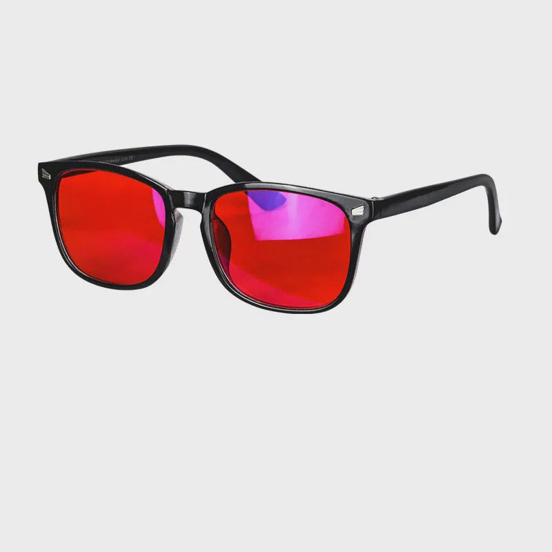 SHINU Slaapbril met Rode Lens: Blokkeert 99% Blauw Licht voor Betere Slaap en Minder Oogvermoeidheid
