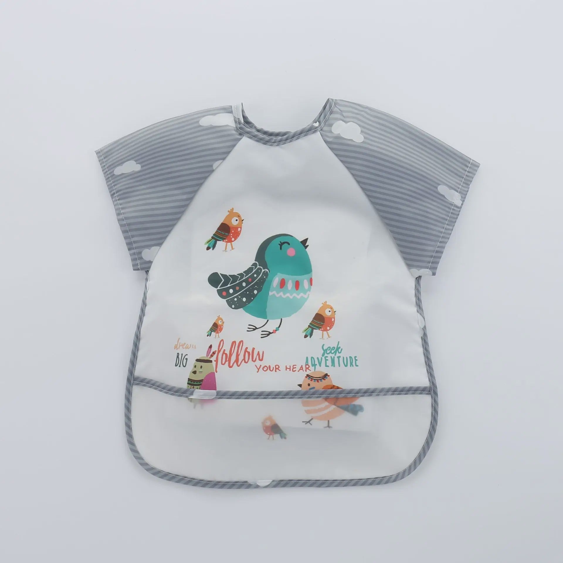 Waterdichte Slab met Lange Mouwen voor Baby's en Kinderen - EVA Materiaal