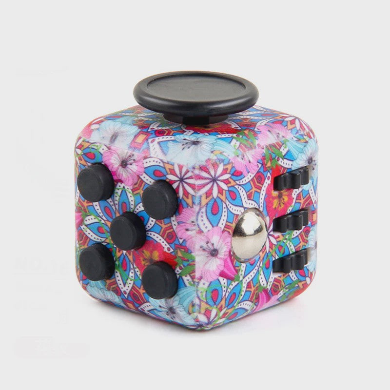 Fidget Cube & Dodecahedron: 6/12 Zijden Stressverlichter & Sensorisch Speelgoed