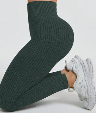 Naadloze Sportlegging Dames met Tummy Control - Perfect voor Yoga & Fitness