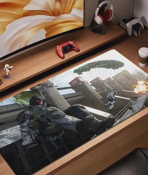 Anime Natural Rubber Gamer Office Decoration Home Mouse Pad Calls Of Duty Warzone Gaming Large Size Mouse Mat 90x40CM Mouse Pad