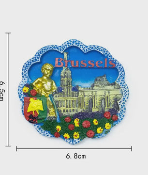 België Koelkastmagneet - Souvenir & Decoratie voor de Keuken