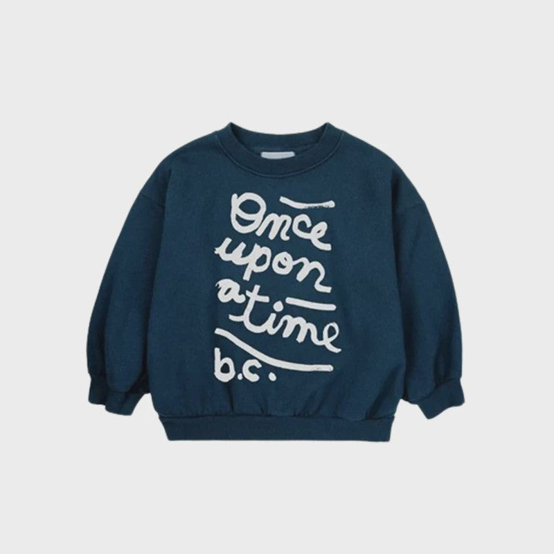 Children's Spring Autumn Hoodie Cartoon Print Unisex Sweatshirt European Style Top for Boys And Girls