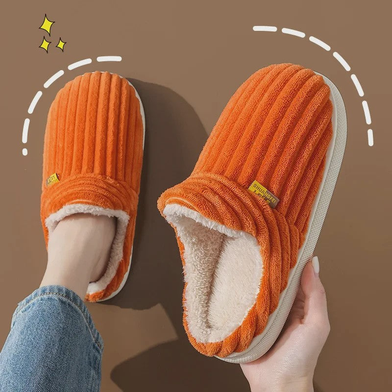 Herenslippers Winter Laarzen - Zachte Pluche & Katoen, Warm & Comfortabel voor Binnen