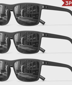 Designer Polarized Zonnebrillen Set voor Heren & Dames | UV400 Bescherming | Ideaal voor Buitenactiviteiten