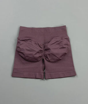HISTELLO Seamless Biker Shorts Dames - Low Waist Scrunch Butt voor Fitness & Yoga