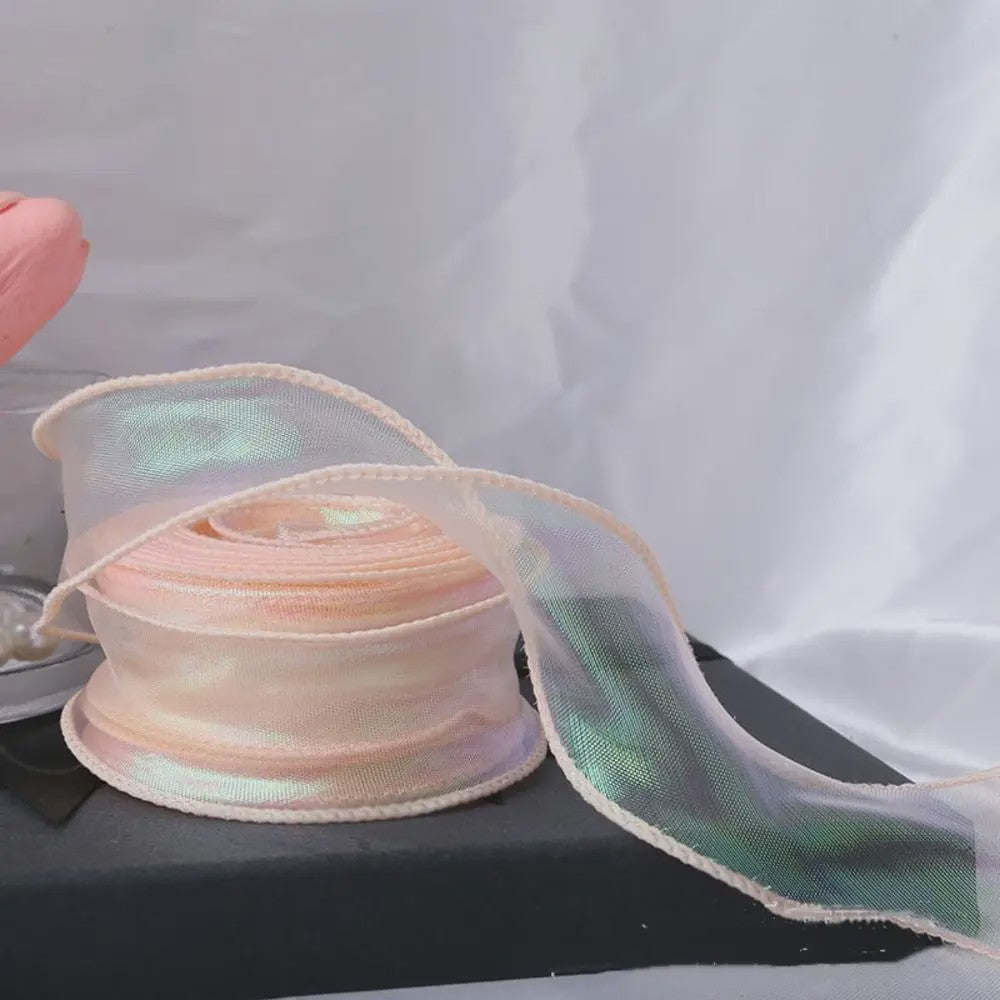 Luxe Chiffon & Organza Lint - Perfect voor Knutselen, Cadeauverpakking & Bruiloftsdecoratie