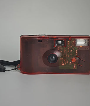 Vintage Wegwerpcamera 35mm met Flits - Retro Filmcamera voor Feestelijke Momenten