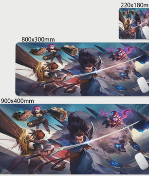 League of Legends XXL Gaming Muismat - Anti-slip Bureau Mat voor PC & Laptop