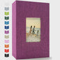 Linnen Fotoalbum voor 600 Foto's 4x6 inch met Venster & Horizontale/Verticale Insteekvakken