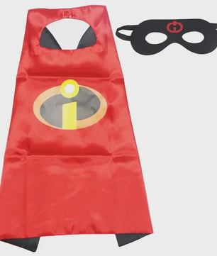 Superheld Cape en Masker Set - Kinderen Cosplay Verkleedkostuum
