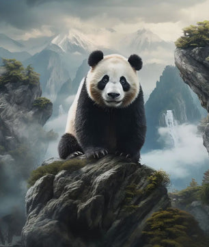 Canvas Posters: Majestueuze Wilde Dieren & Berglandschappen voor aan de Muur