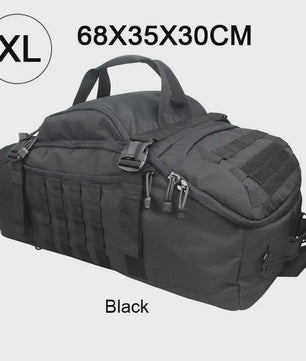 LQARMY Tactische Rugzak 45L/80L - Molle Systeem, Waterafstotend, Ideaal voor Camping, Reizen & Sport