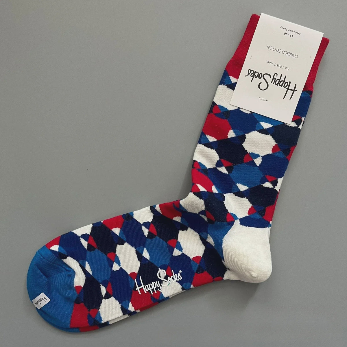 Happy Socks Heren Sokken Katoen - Maat 41-46 EU