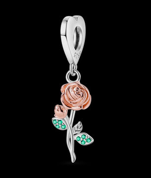 925 Sterling Zilveren Bedel 'Mom Love' - Perfect Cadeau voor Moederdag en Verjaardag