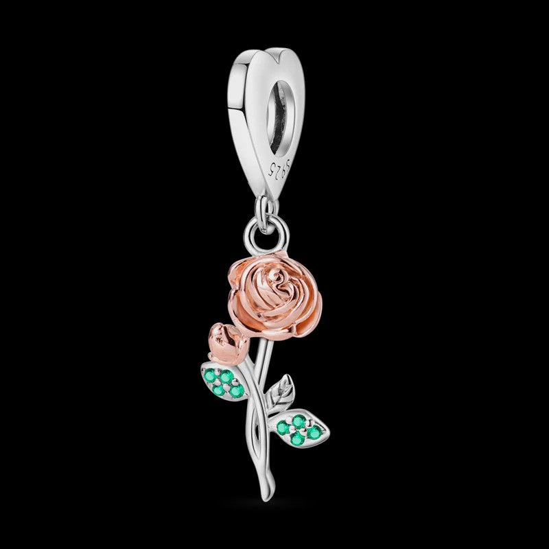 925 Sterling Zilveren Bedel 'Mom Love' - Perfect Cadeau voor Moederdag en Verjaardag