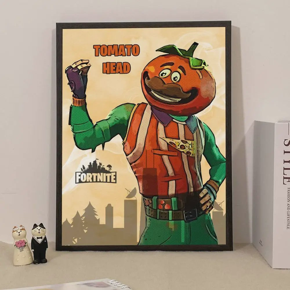 Fortnite Game Poster - Decoratieve Muurkunst voor Fans