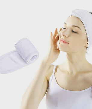 Verstelbare Make-up Haarband (5 Stuks) - Zachte Handdoekstof voor Gezichtsreiniging, Yoga & Spa