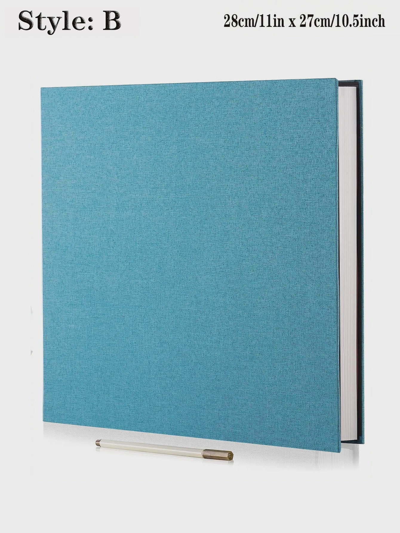 Linnen Fotoalbum Zelfklevend - DIY Scrapbook voor 2x3 tot 8x10 Inch Foto's