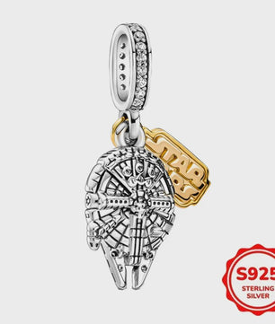 925 Sterling Zilver Star Wars Bedel Armband - Unieke Charms voor Fans