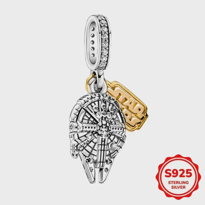 925 Sterling Zilver Star Wars Bedel Armband - Unieke Charms voor Fans