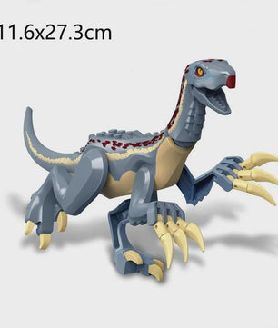 Grote Dinosaurus Bouwstenen Set - T-Rex, Velociraptor & Meer - Speelgoed voor Kinderen